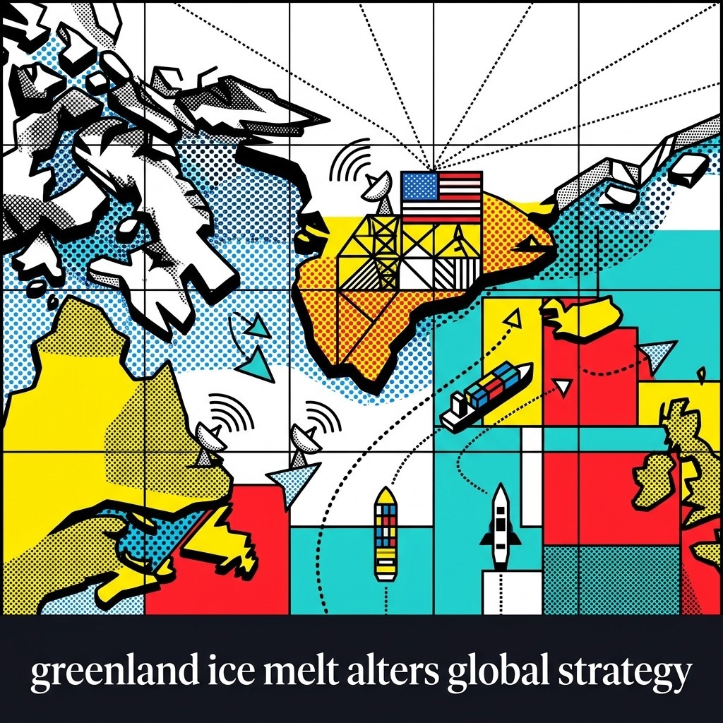 2026-03-24 • The Arctic’s thawing shifts it to a strategic zone. The U.S. seeks new military zones in Greenland to secure trade routes and early-warning systems.
