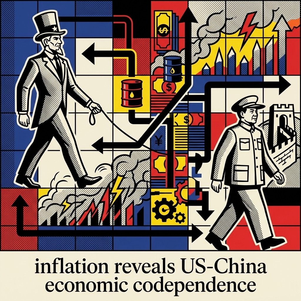 2026-05-13 • Trump visita Pechino ostentando indipendenza, ma inflazione e crisi petrolifera rivelano la codipendenza economica USA-Cina.