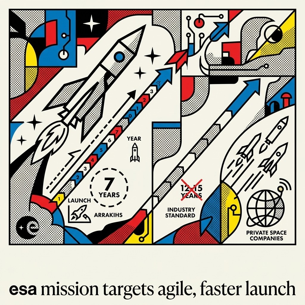 ESA’s Arrakihs Mission Embraces Startup Agility for Faster Launches
